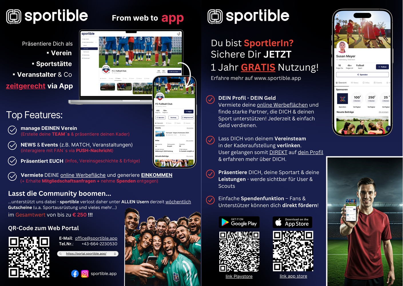 (4.) Flyer von sportible an  Vereine...A5_Seite 1&2